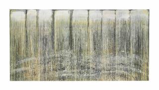 Pat Steir - Mountain Water Painting