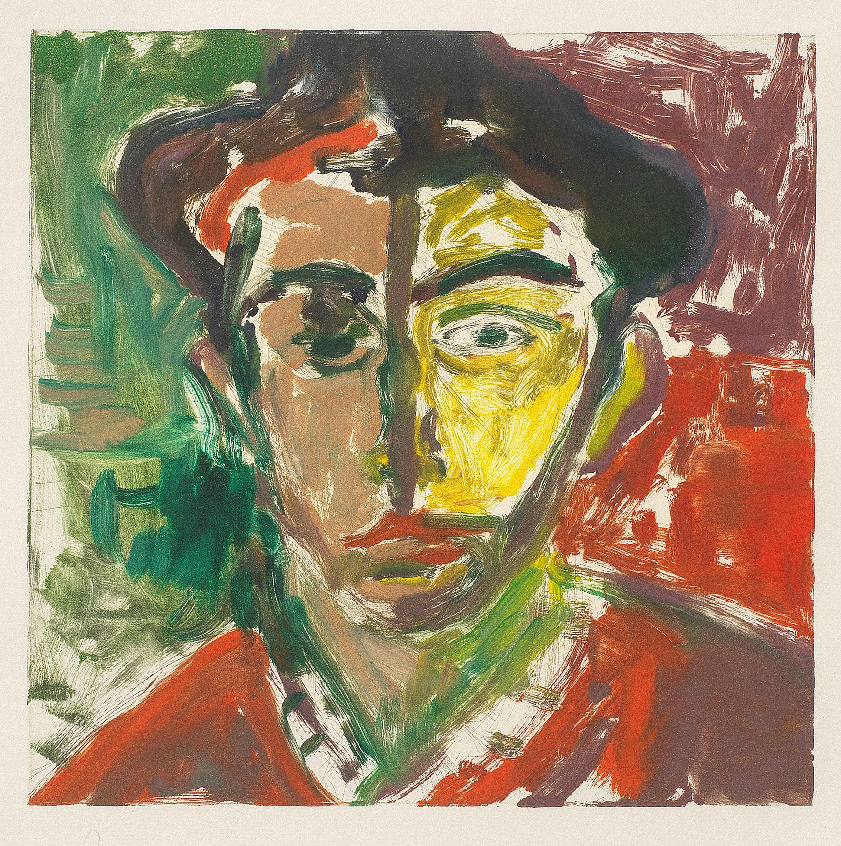 Pat Steir - Self as Madame Matisse