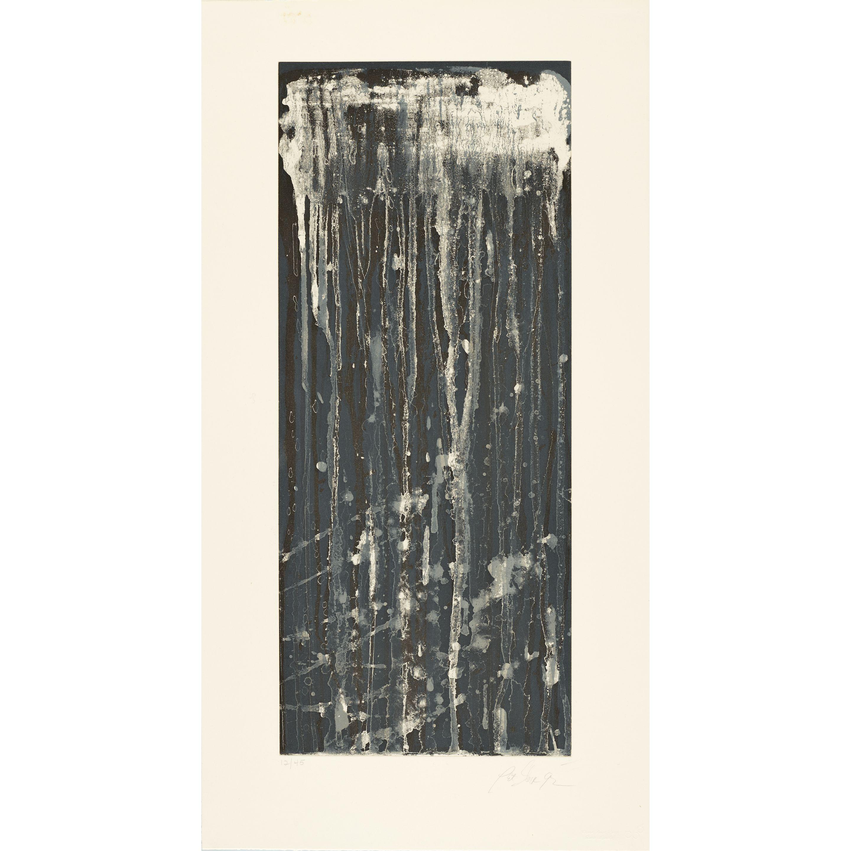 Pat Steir - Waterfall, from Documenta IX