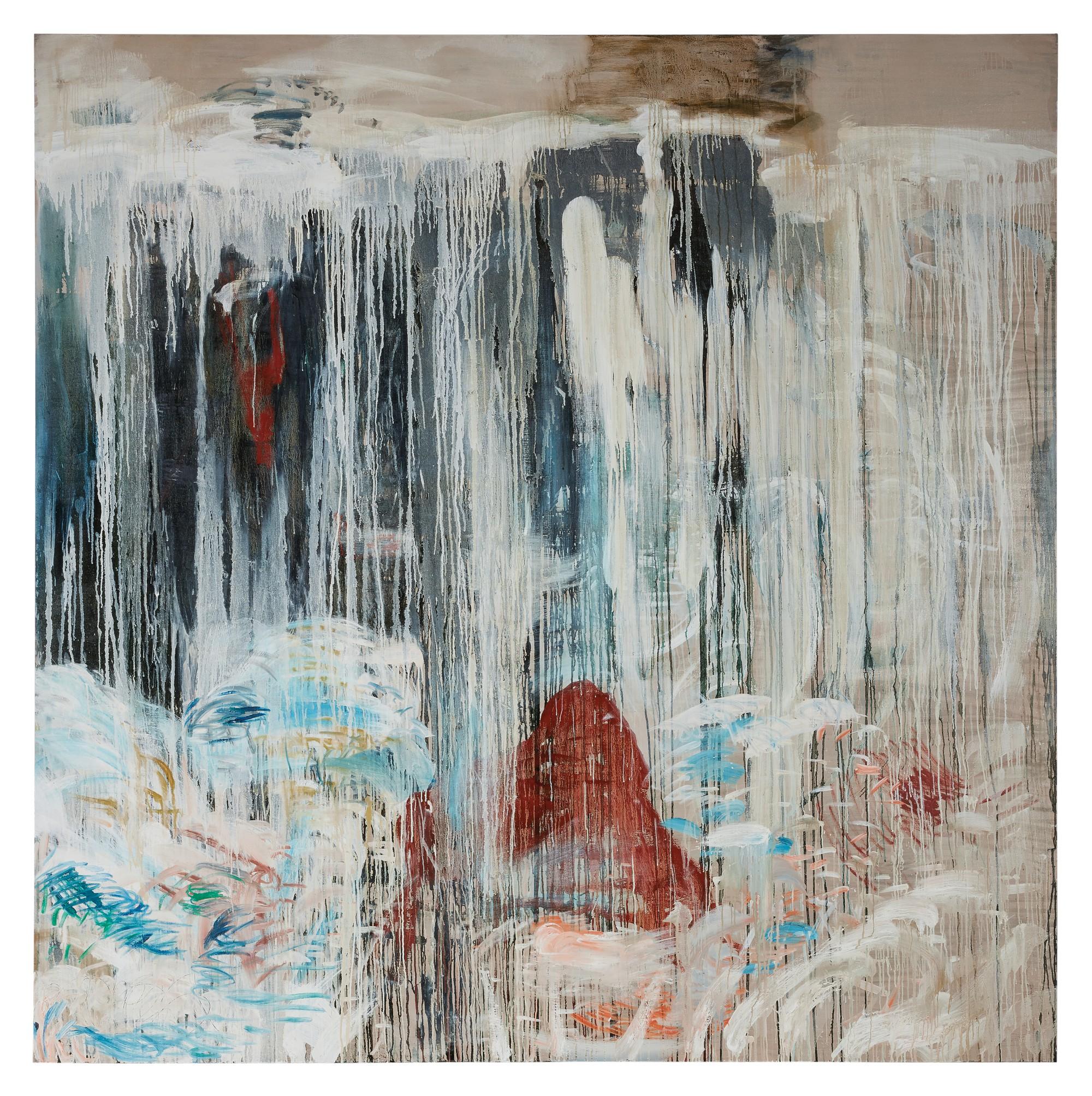 Pat Steir - Waterfall Series: Painted with the Chinese in Mind