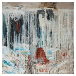 Pat Steir - Waterfall Series: Painted with the Chinese in Mind