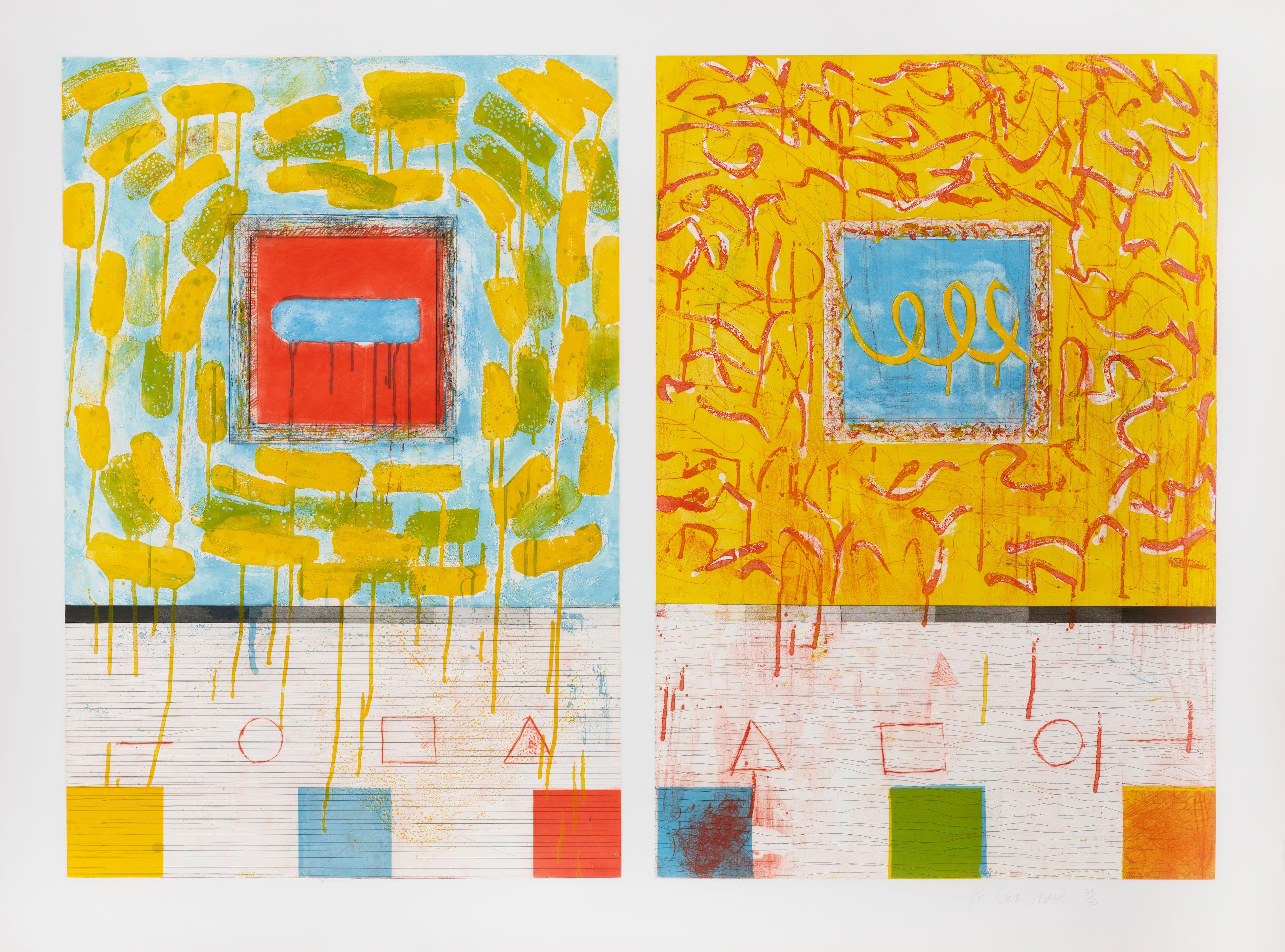 Pat Steir - When I think of Venice