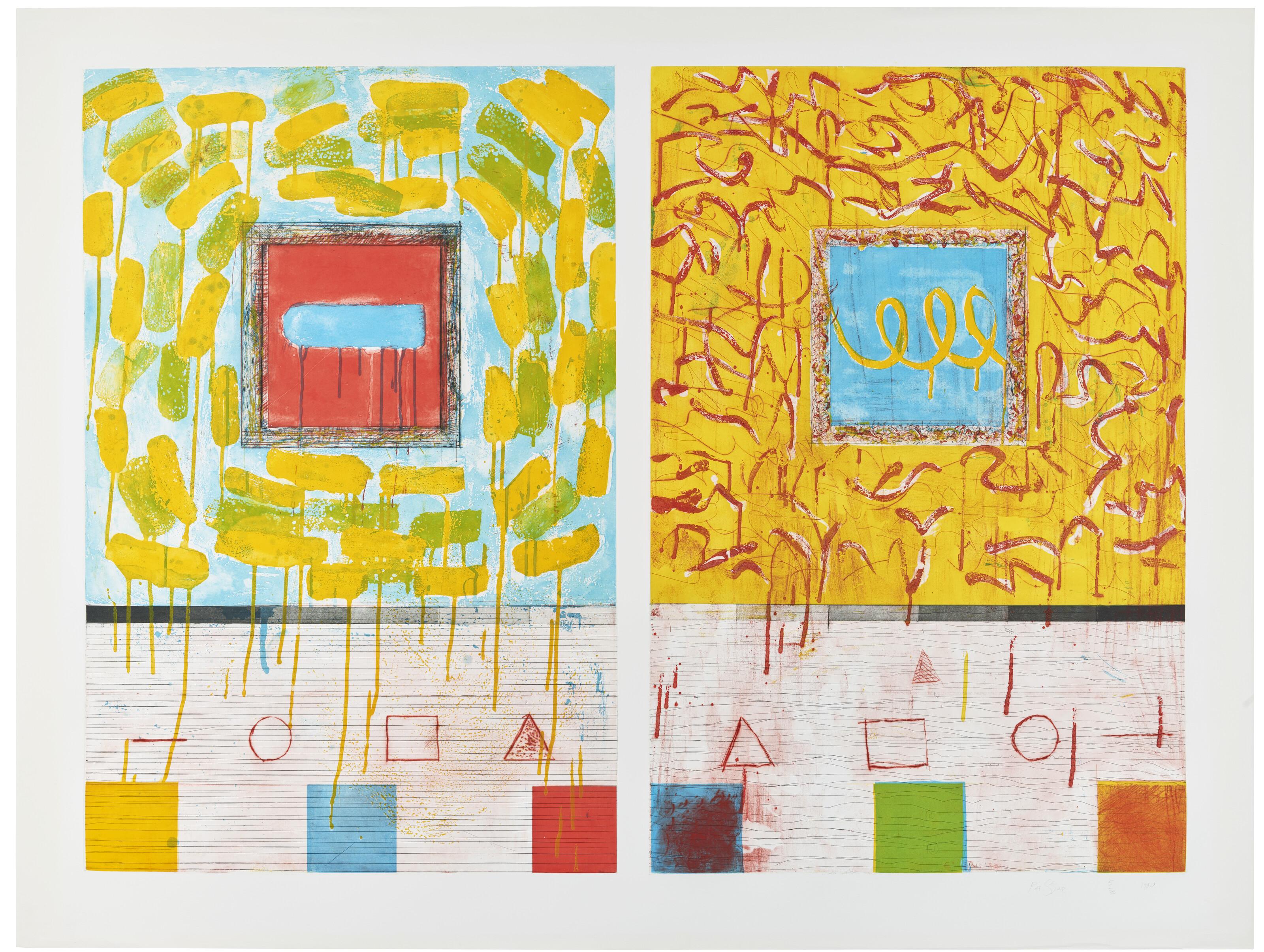 Pat Steir - When I Think of Venice