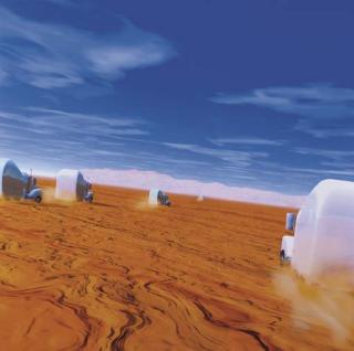 Patricia Piccinini - Desert Riders - Plain From Autosphere Series