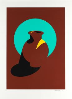 Patrick Caulfield R.A. - Brown Pot