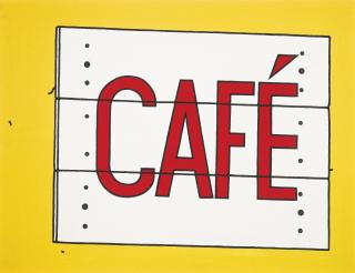 Patrick Caulfield, R.A. - Café