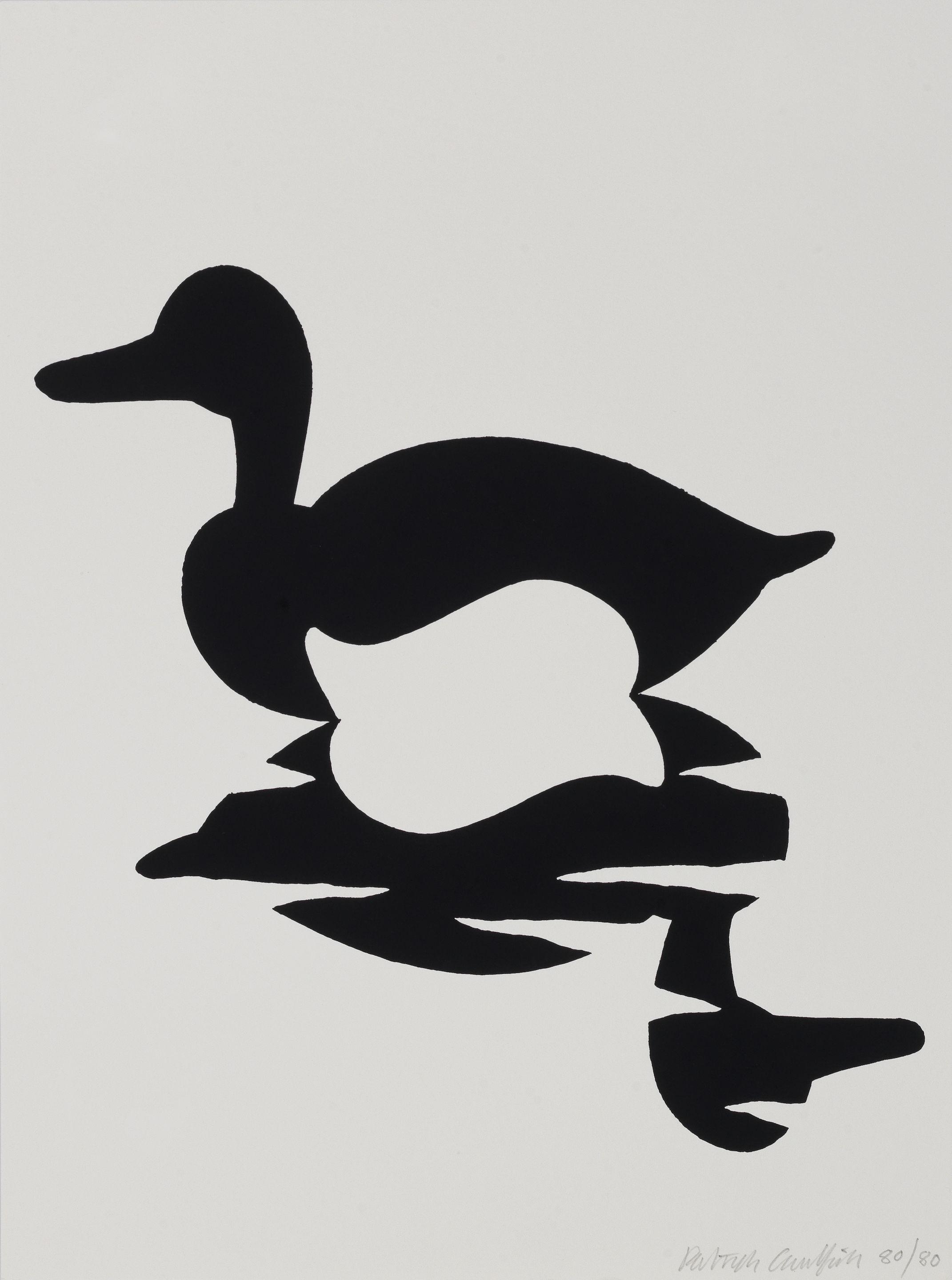 Patrick Caulfield R.A. - Duck, From Nine London Birds
