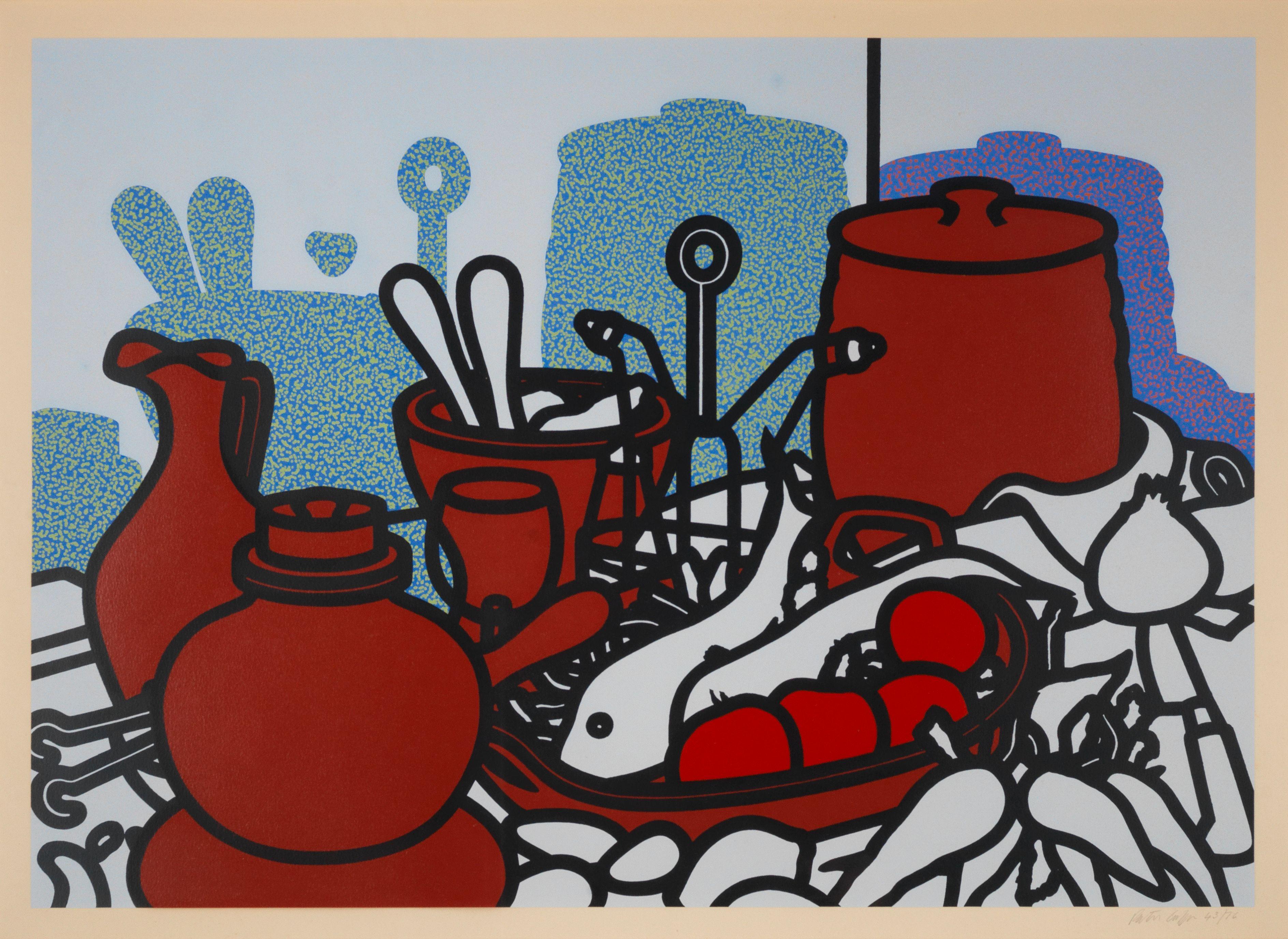 Patrick Caulfield R.A. - Glazed Earthenware