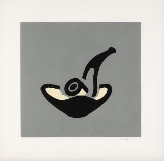 Patrick Caulfield R.A. - Grey Pipe