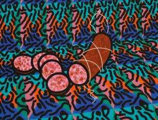 Patrick Caulfield, R.A. - Sausage