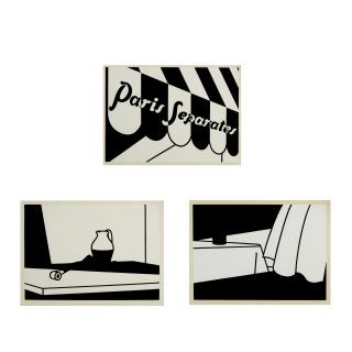 Patrick Caulfield - 3 plates, from Paris Separates 3