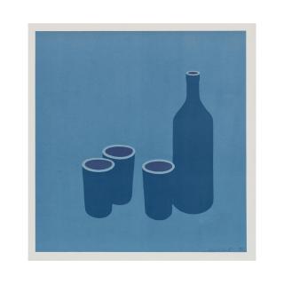 Patrick Caulfield - Bottle and Cups, 1966