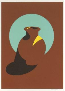 Patrick Caulfield - Brown Pot (C.85)