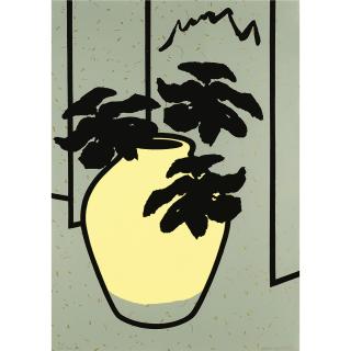 Patrick Caulfield - Cream Glazed Pot (C. 62)