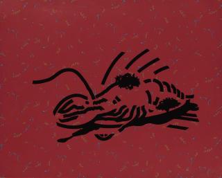 Patrick Caulfield - Dressed Lobster, from the Kelpra/Tate Gallery portfolio (Cristea 63)