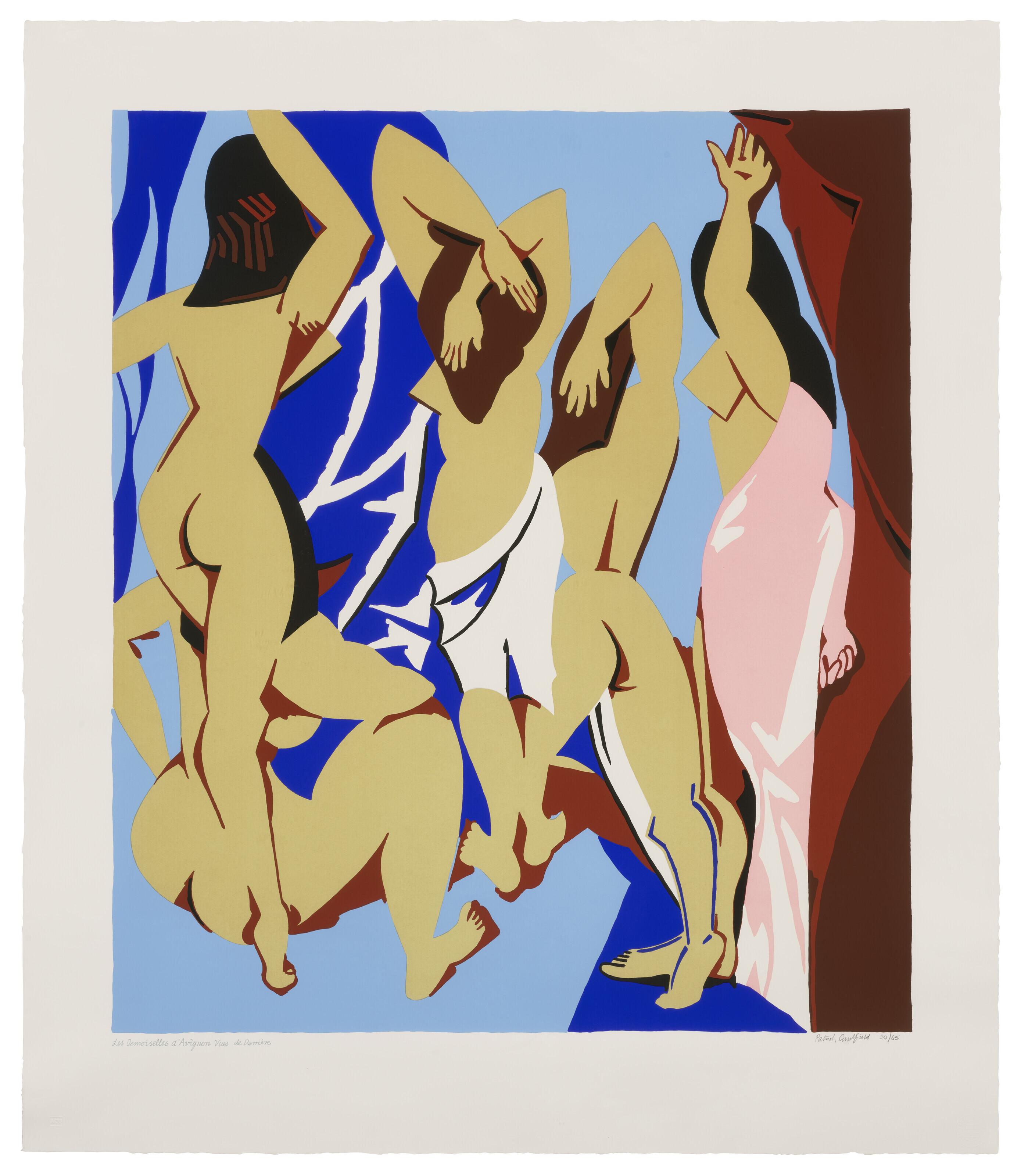 Patrick Caulfield - Les Demoiselles d\'Avignon vues de Derrière