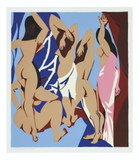 Patrick Caulfield - Les Demoiselles d\'Avignon vues de derrière