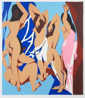 Patrick Caulfield - Les Demoiselles d\'Avignon vues de Derrière