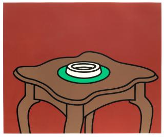 Patrick Caulfield - Occasional Table (Cristea 29)