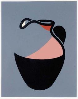 Patrick Caulfield - Pink Jug (C. 65)