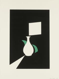 Patrick Caulfield - White Ware Prints: Arita Flask; Lung Ch\'Uan Ware And Window; Sue Ware Jar (Cristea 76; 77; 81)