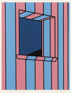 Patrick Caulfield - Window at Night (Cristea 25)