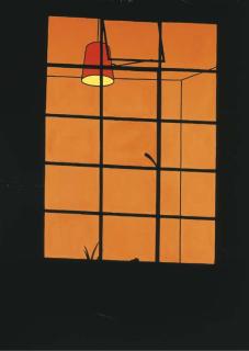 Patrick Caulfield - Window at Night