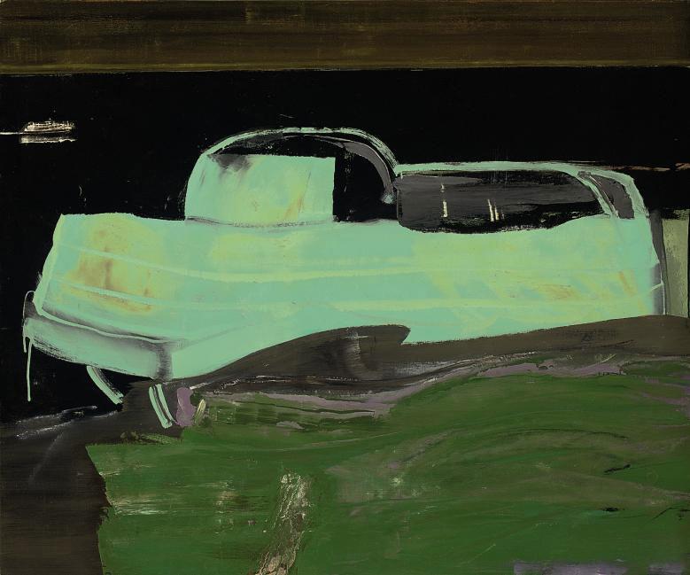 Patrick Dolan - Boat from the shore (St. Ives)