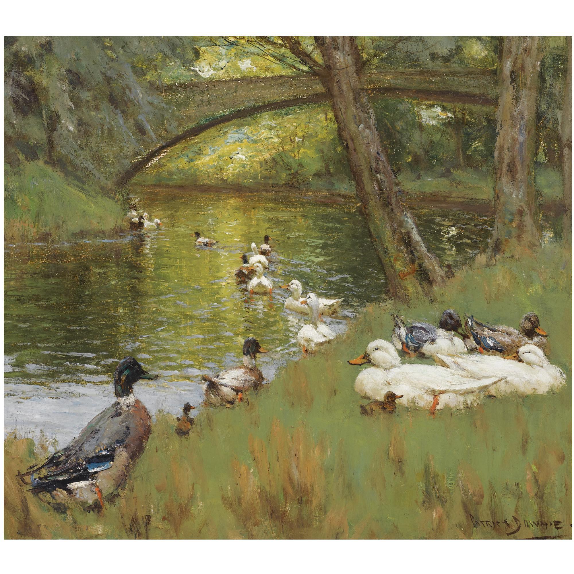 Patrick Downie - Ducks At The Bend Of The River