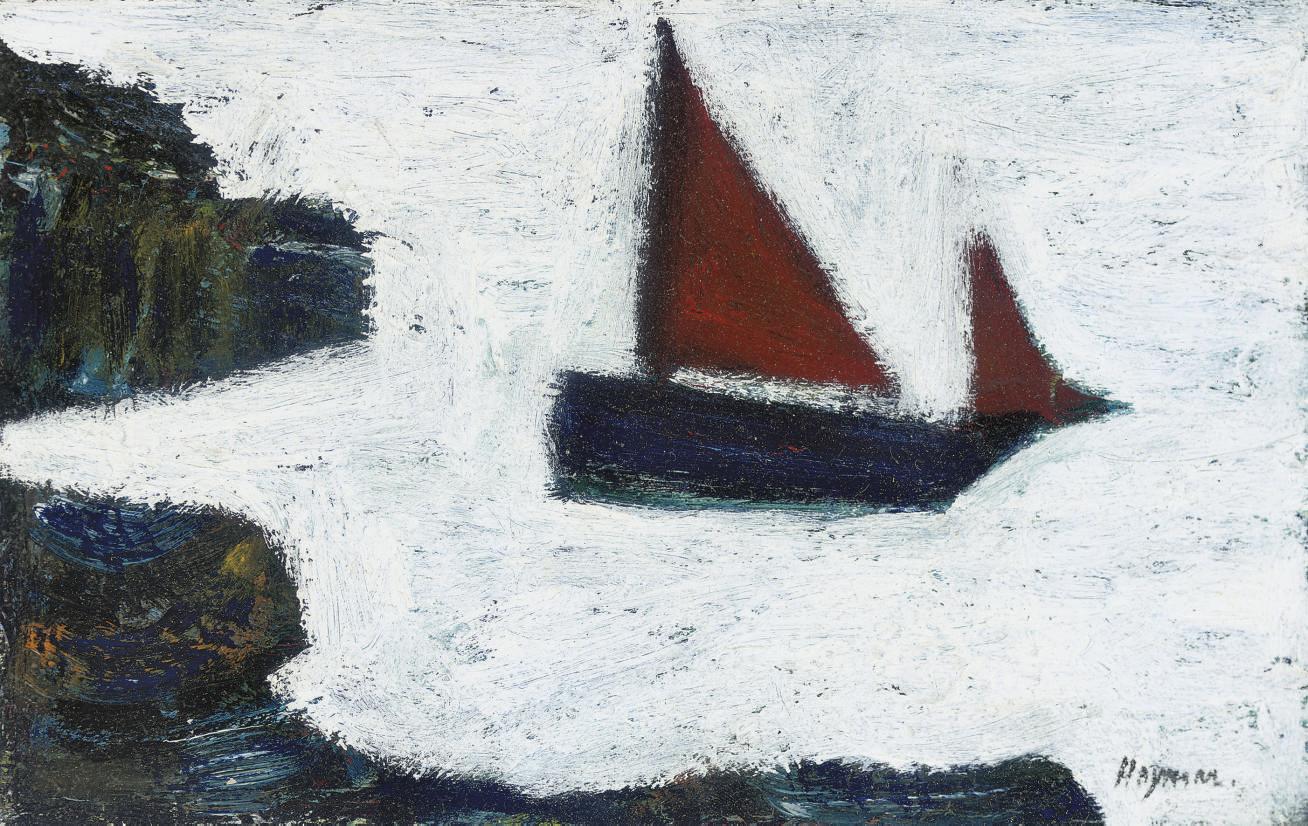 Patrick Hayman - French Fishing Boat off the Cornish Coast