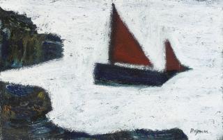 Patrick Hayman - French Fishing Boat off the Cornish Coast