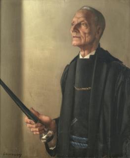 Patrick Hennessy - Portrait of George Skeates, Verger