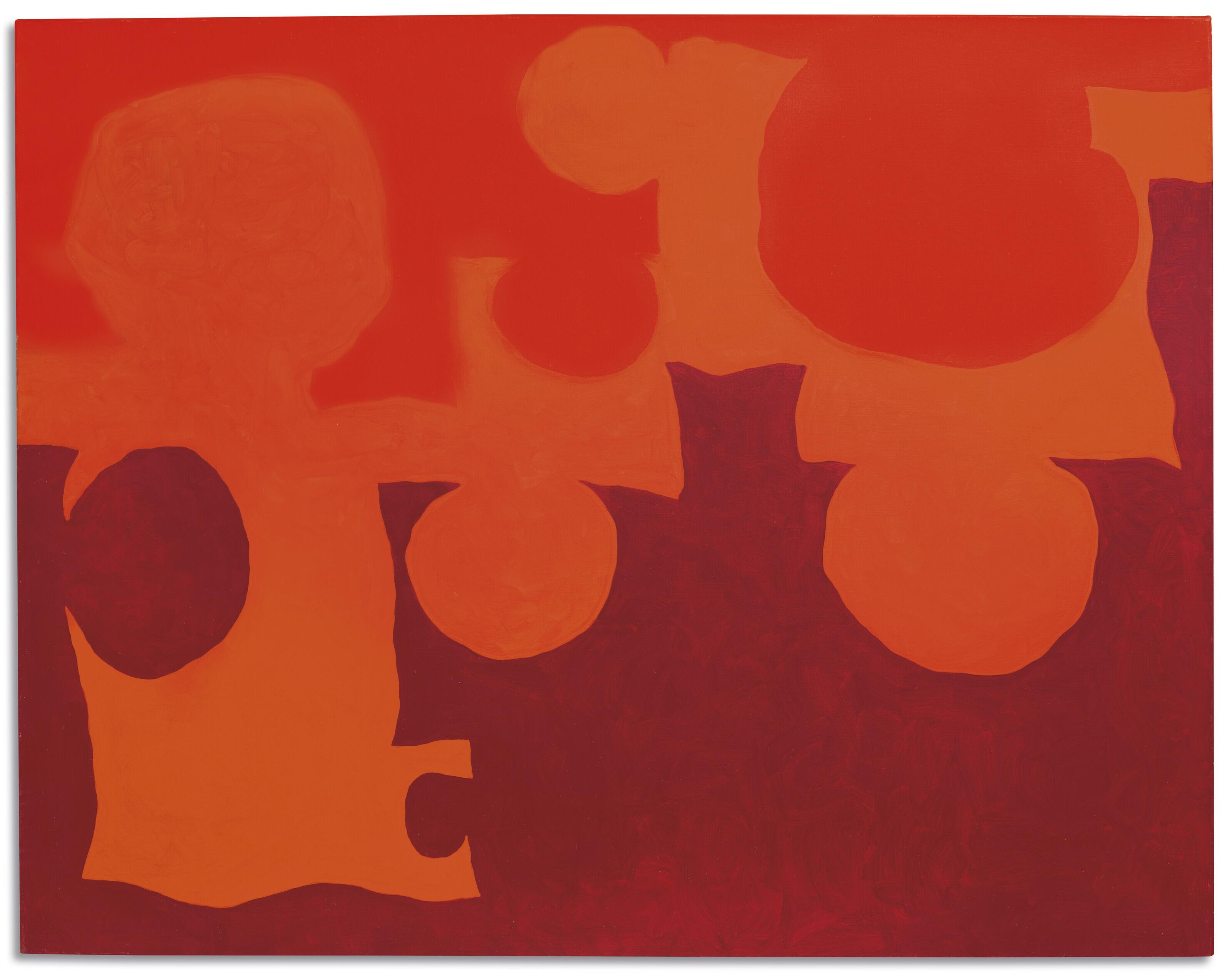 Patrick Heron - 3 REDS : 1967