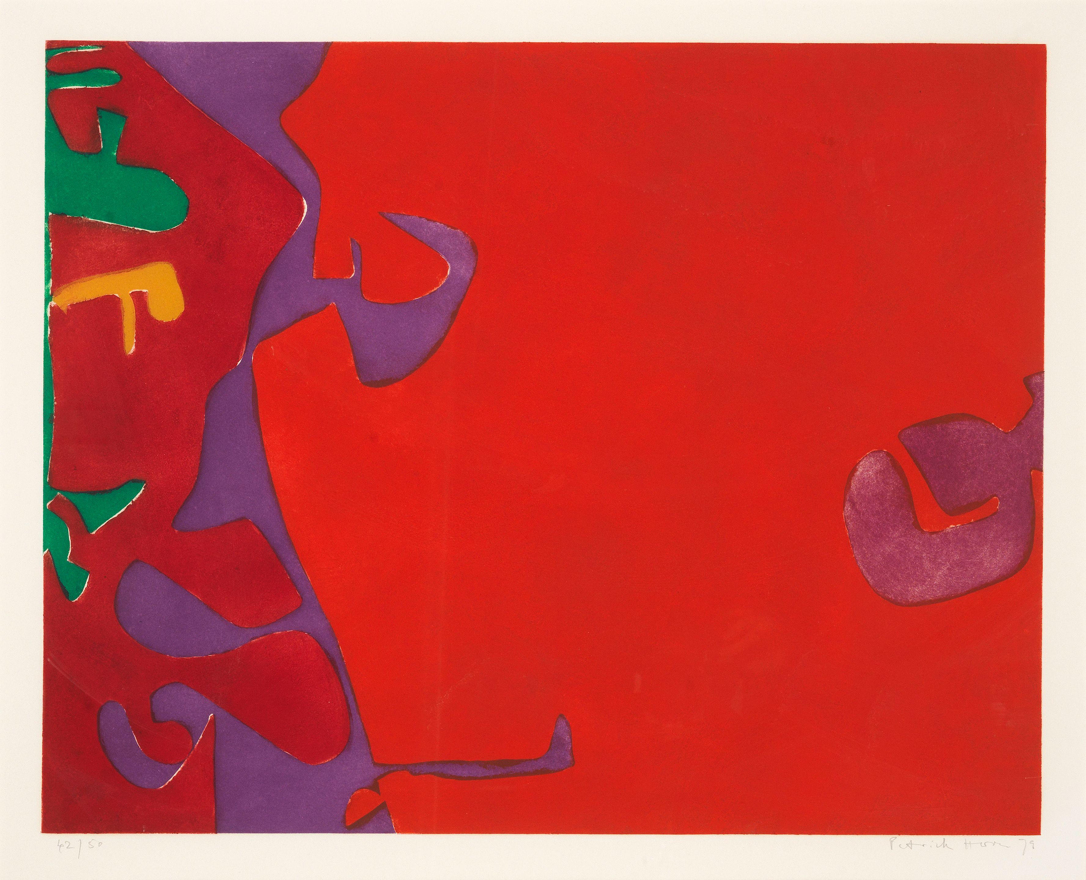 Patrick Heron - Morning Reds