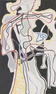 Patrick Heron - Nude in Wicker Chair