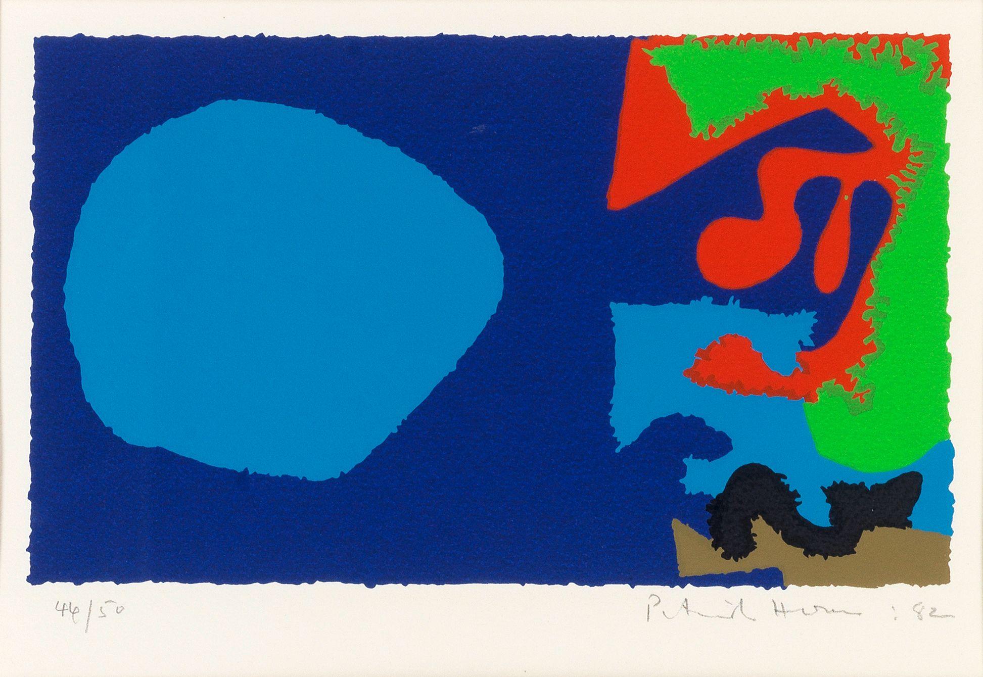 Patrick Heron - October 5Th: 1982, From 35 Artists Printmaking, Folio 3