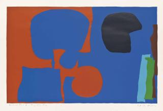 Patrick Heron - Plate Iv From: Winchester Four
