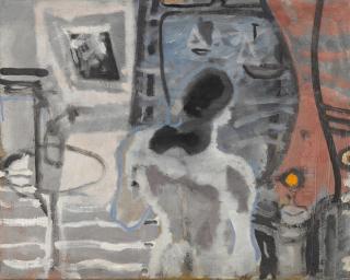 Patrick Heron - Still-Life Against The Sea : 1949