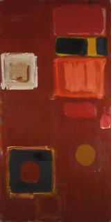 Patrick Heron - Tall Brown : June 1959
