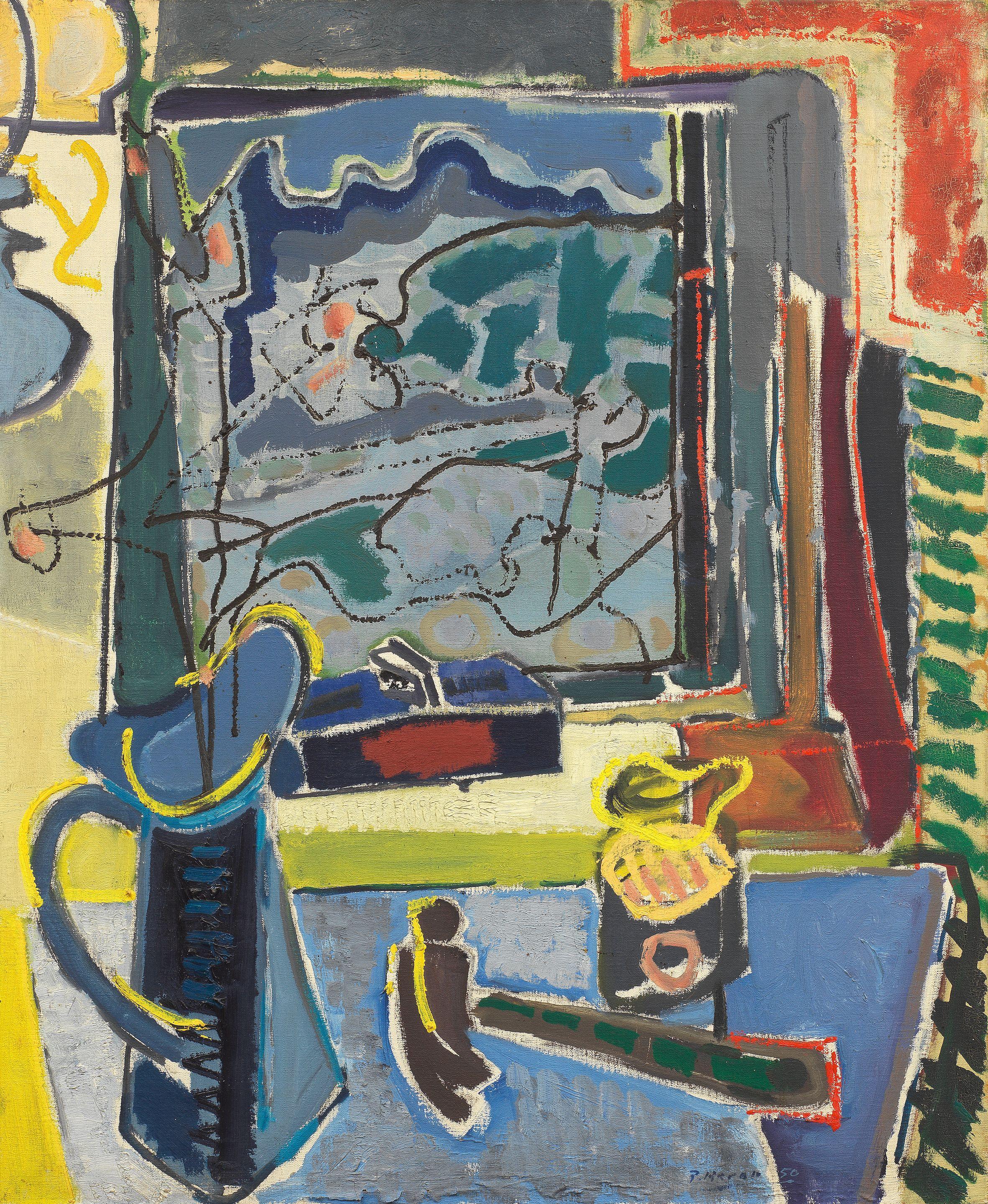 Patrick Heron - The Langdale Pikes, Dusk: 1949-50