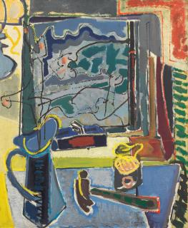 Patrick Heron - The Langdale Pikes, Dusk: 1949-50