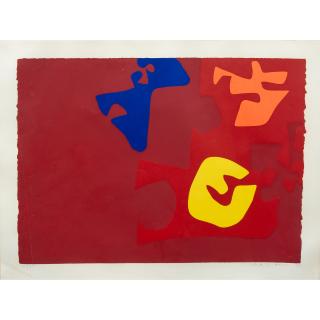 Patrick Heron - Untitled, from Rothko Memorial Portfolio