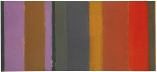Patrick Heron - Vertical Bands Oct : 58 - Feb : 59
