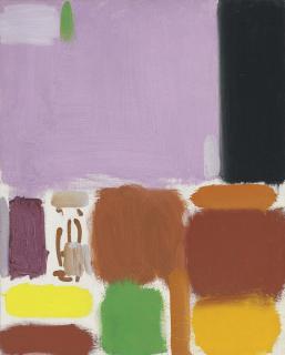 Patrick Heron - Violet Brown Ochre Lemon & Black: October 1958