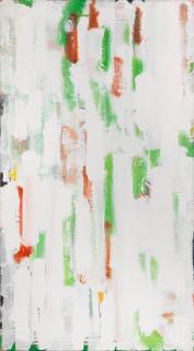 Patrick Heron - White and Green Upright : August 1956 91.4 x 50.8 cm. (36 x 20 in.)
