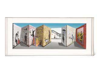 Patrick Hughes - Banksy