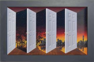 Patrick Hughes - City Stars