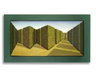 Patrick Hughes - Dextrous Labyrinth