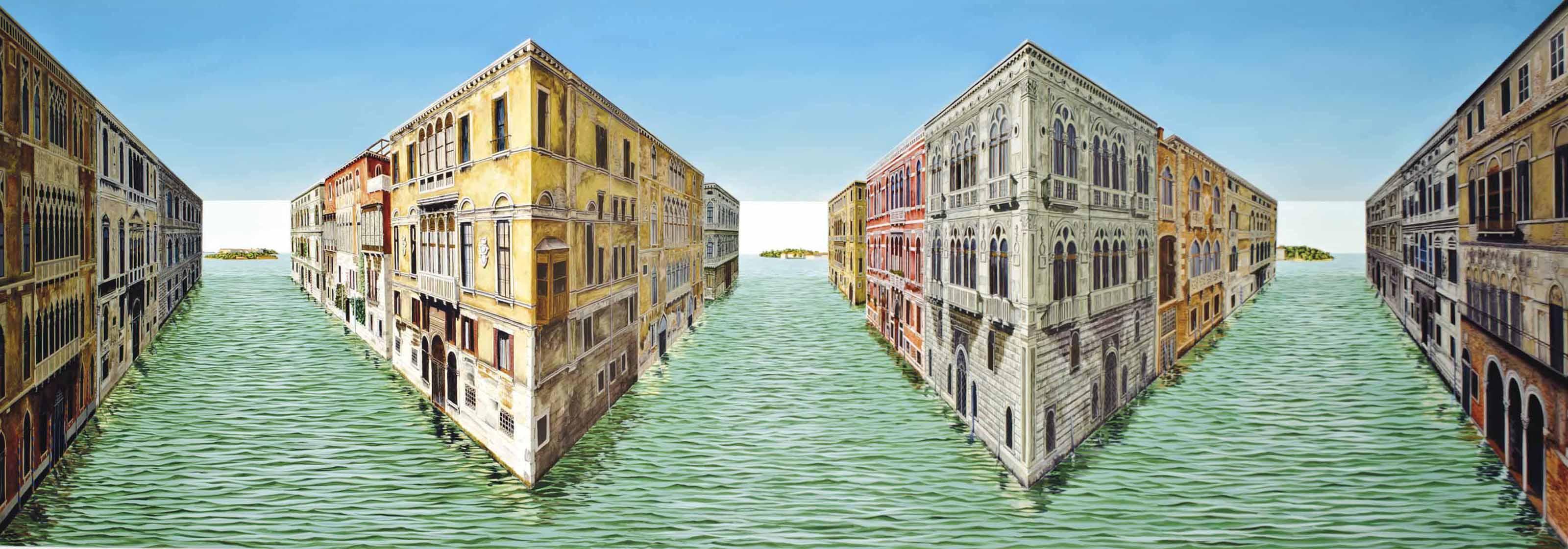 Patrick Hughes - For The Venice Biennale