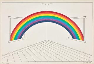 Patrick Hughes - Rainbow Coming In